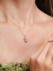 Enchanted Fairy Necklace - Aquamarine