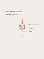 August Birthstone Charm - Peridot