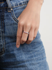 Lilac Sunset Moissanite Ring