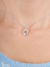 Winter Frost Moissanite Cluster Jewelry Necklace