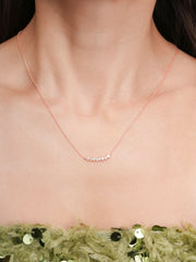 Wishing Arc Moissanite Necklace