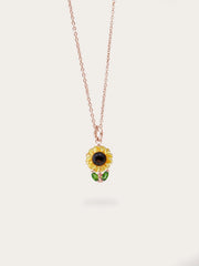 Hand-Carved Floral Necklace