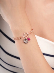 July Birthstone Charm - Ruby