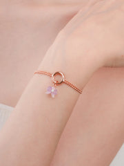Purple Flower Charm