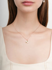 Carved Blooming Cluster Necklace