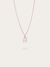 April Birthstone Necklace - White Topaz