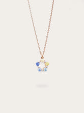 Beachside Moissanite Cluster Necklace