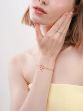 Cream Seashell Reversible Enamel Moissanite Charm