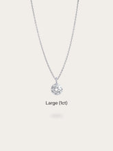 Floating Moissanite Necklace (1ct)