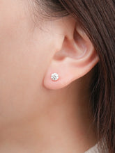 Moissanite Stud Earrings (0.5ct)