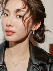 Reversible Huggie Earrings