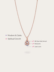 September Birthstone Necklace - Lapis Lazuli