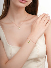 Carved Flower Cluster Charm