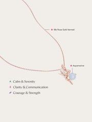 Enchanted Fairy Necklace - Aquamarine