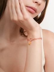 Carved Daffodil Charm