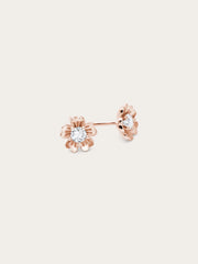 Dainty Cherry Blossom Stud Earrings