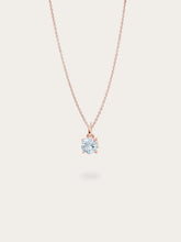 March Birthstone Necklace - Aquamarine
