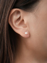 Classic Saltwater Cultured Pearl Stud Earrings