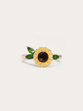 Carved Sunflower Ring