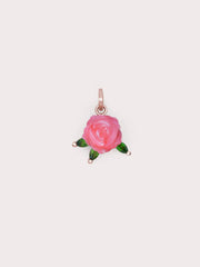 Carved Floral Charm