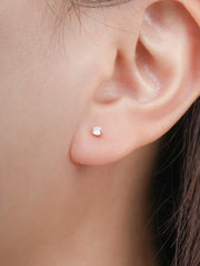 Moissanite Stud Earrings (0.1ct)