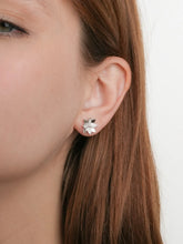 Poinsettia Stud Earrings