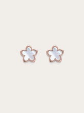 Mother of Pearl Sakura Stud Earrings