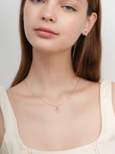 Carved Flower Cluster Necklace