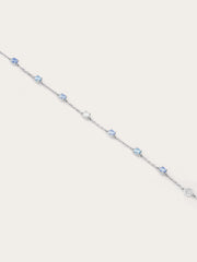 Winter Frost Moissanite Station Bracelet