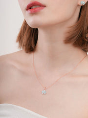 Sky Blue Orchid - Style Necklace