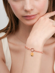 Carved Daffodil Charm