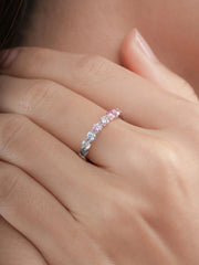 Lilac Sunset Moissanite Ring