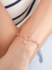 November Birthstone Citrine Charm