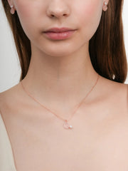 Carved Floral Necklace