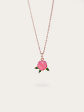 Carved Rose Necklace