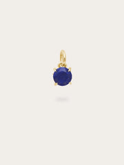 September Birthstone Lapis Lazuli Charm