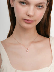 Poinsettia-inspired Necklace