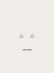 Moissanite Stud Earrings (0.1ct)
