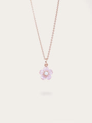 Carved Sakura Necklace