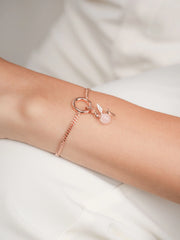 Love Fairy Charm with Rose Quartz