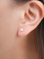 Moissanite Stud Earrings (0.25ct)
