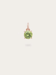 August Birthstone Charm - Peridot