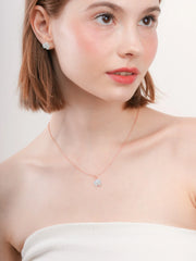 Sky Blue Orchid - Style Necklace