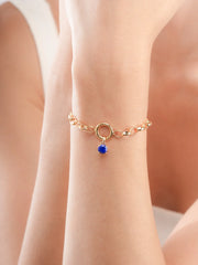 September Birthstone Lapis Lazuli Charm