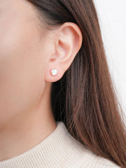 Moissanite Stud Earrings (1ct)