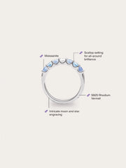 Winter Frost Moissanite Ring