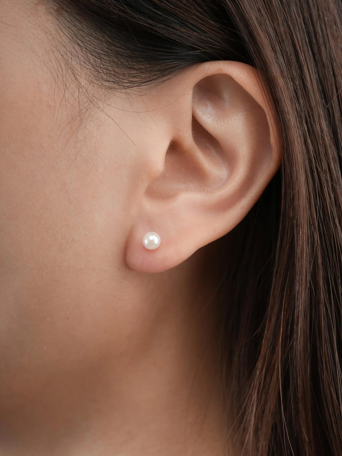 Classic Saltwater Cultured Pearl Stud Earrings