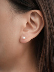 Classic Saltwater Cultured Pearl Stud Earrings