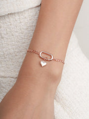 Puffy Heart Reversible Jewelry Charm