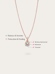 December Birthstone Necklace - Turquoise